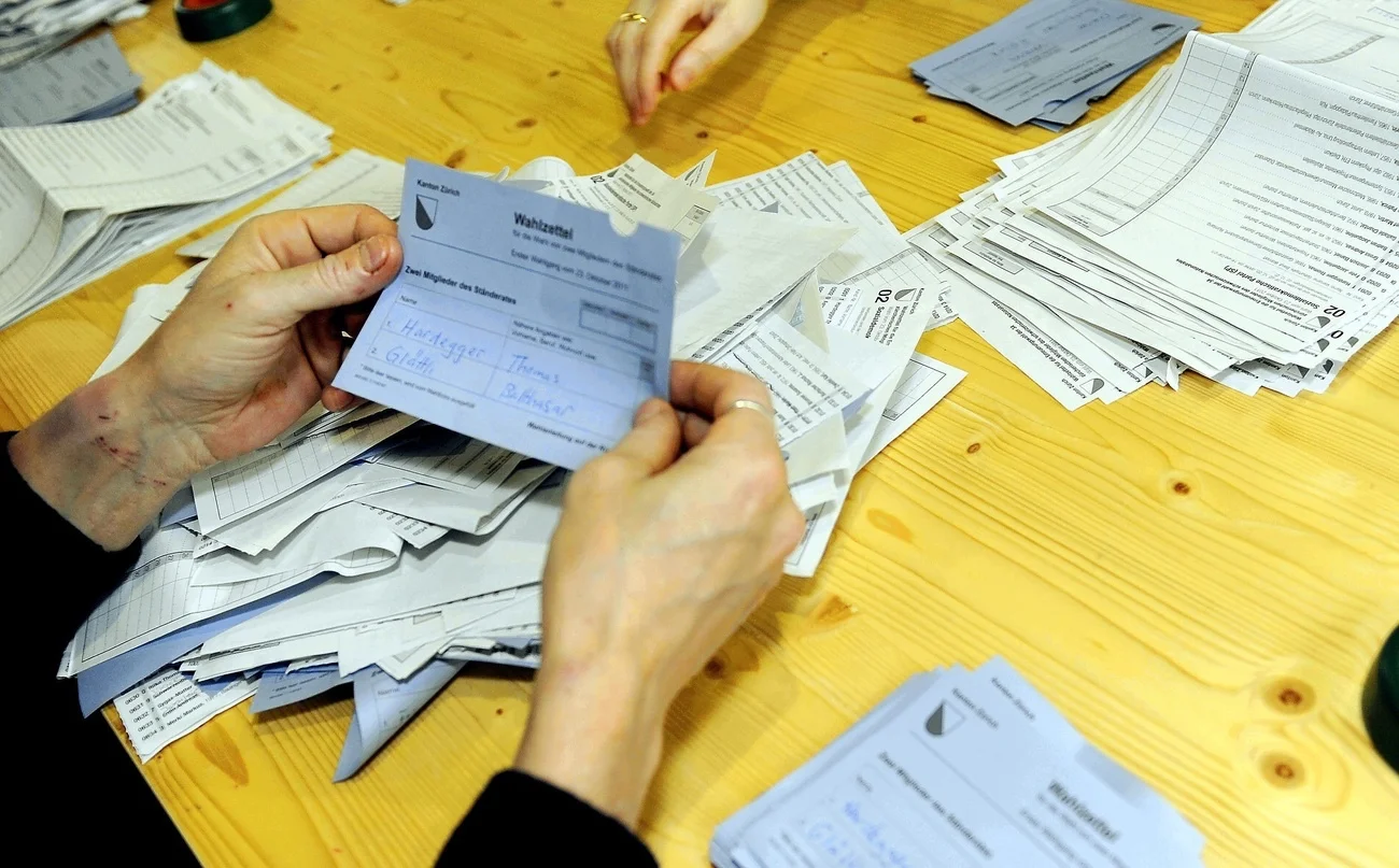 Wahlen Auszählung