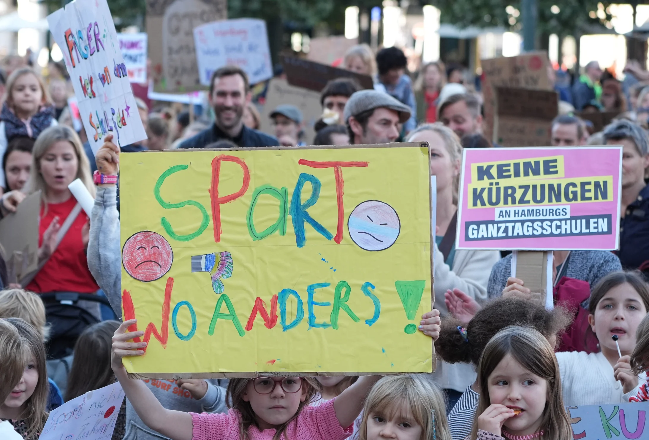 Demo in Hamburg