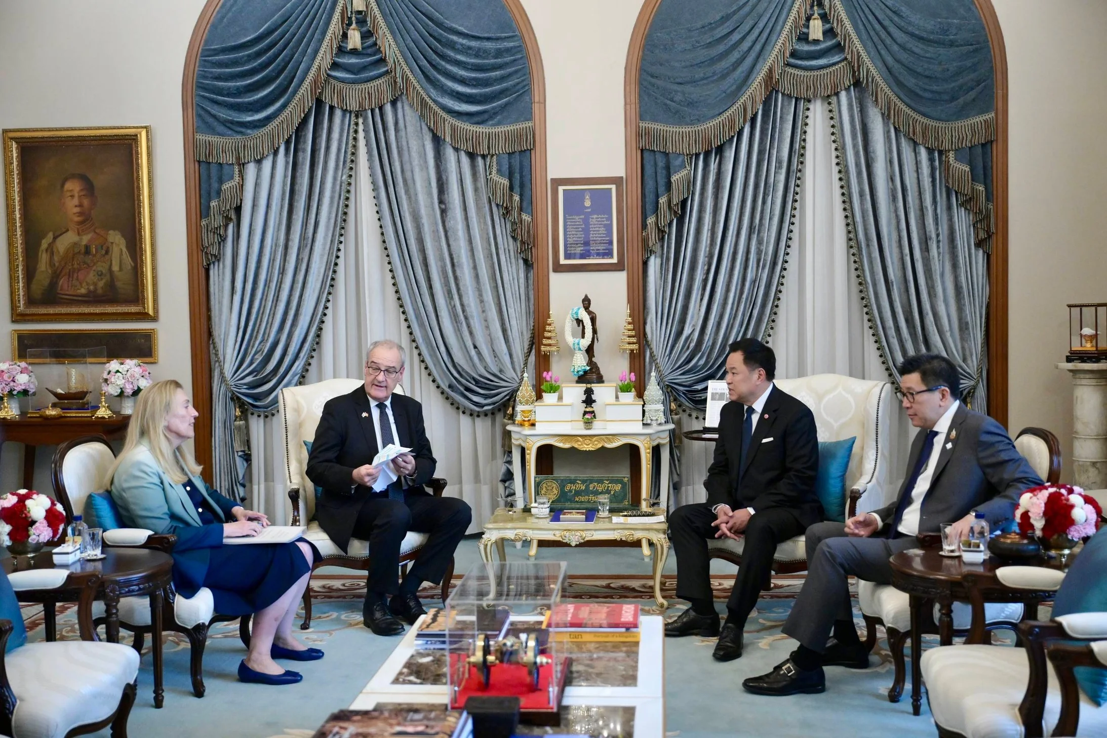 Parmelin, thailändischer Regierungschef 