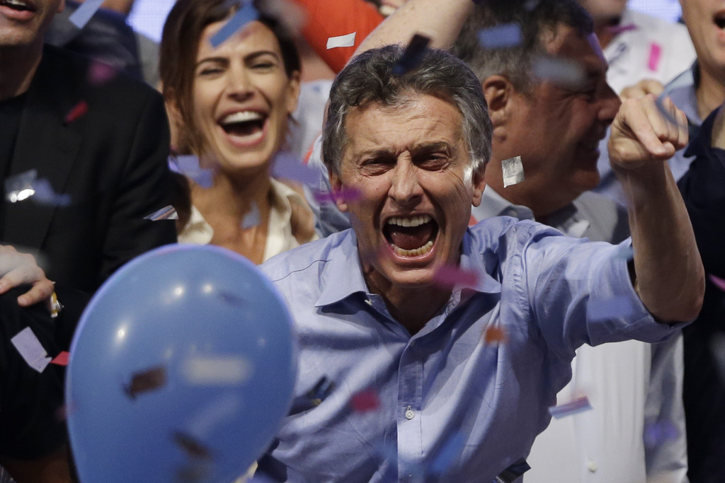 Der konservative 56-jährige Oppositionsführer Mauricio Macri wird neuer argentinischer Präsident. Damit geht die zwölfjährige peronistische Herrschaft von Cristina Fernández de Kirchner und ihrem Vorgänger und Ehemann Néstor Kirchner zu Ende. (Foto: Keystone)