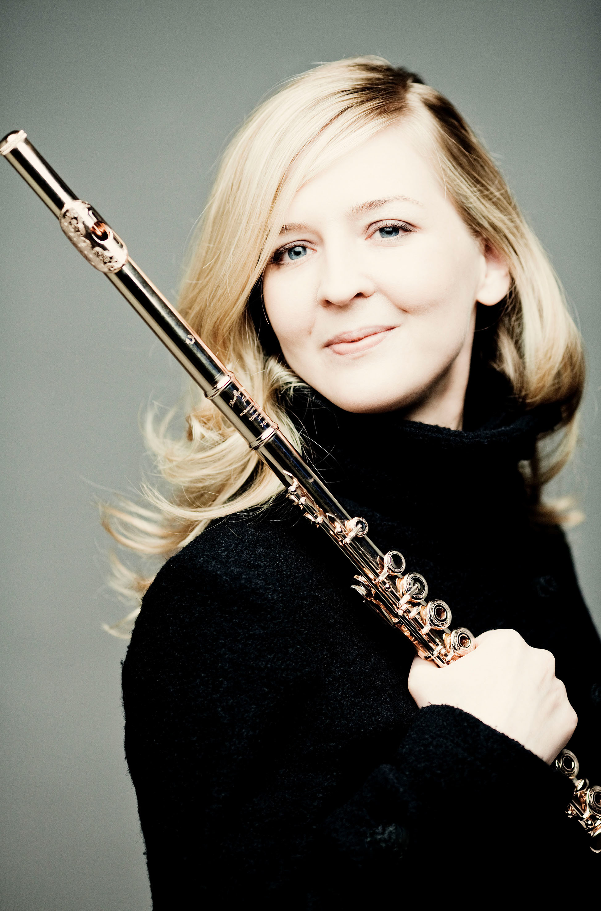 Tatjana Ruhland, Solo-Flötistin des SWR Symphonieorchesters; Foto © SWR/Marco Borggreve