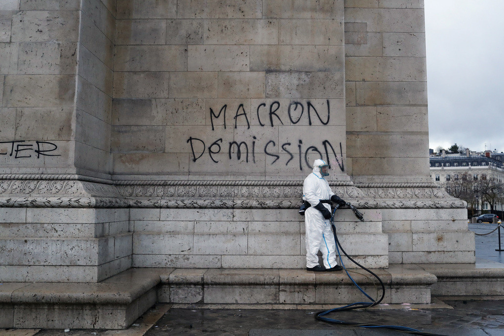 Arc de Triomphe (Foto: Keystone/AP/Thibault Camus)