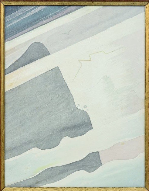 Der Blitz, 1898–um 1901 Aquarell auf Papier, 62 × 48 cm Kunstmuseum Solothurn Dübi-Müller-Stiftung