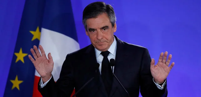 François Fillon nach Bekanntgabe seiner Niederlage (Foto: Pool)