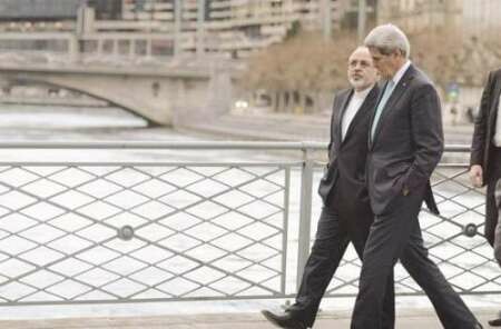 Die Glanzzeit von Mohammad Javad Zarif (links) – mit seinem ehemaligen amerikanischen Amtskollegen John Kerry während der Atomverhandlungen
