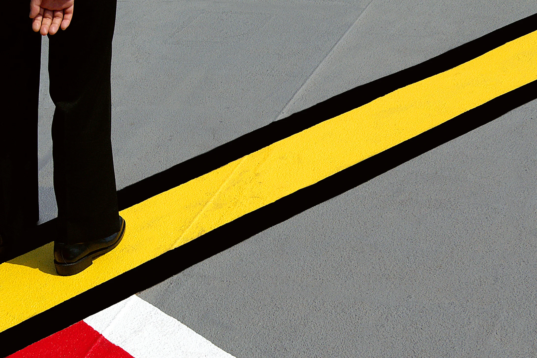 Hamburg, 2006
Aus der Serie Hold the Line, 2002–2014
© Siegfried Hansen