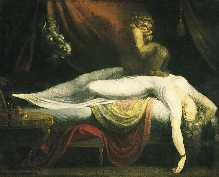 Johann Heinrich Füssli: "Nachtmahr", 1802
