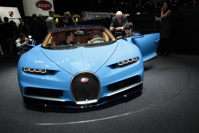 Bugatti Chiron @Automobilsalon Genf