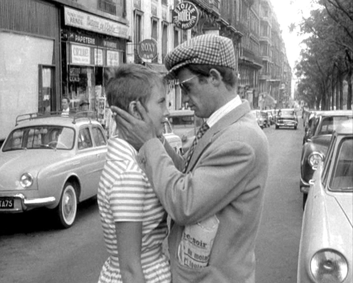 A bout de souffle (1960): Jean Seberg und Jean-Paul Belmondo