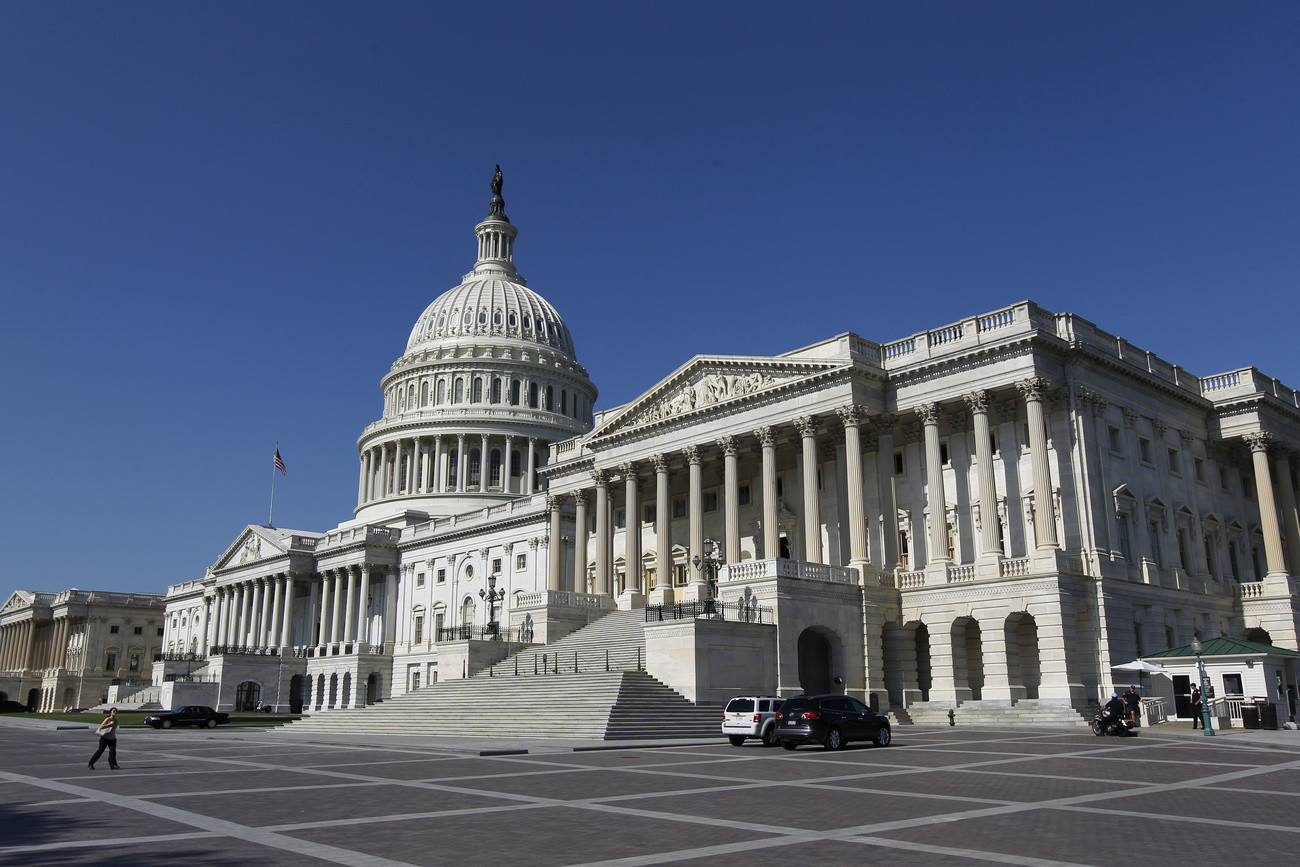 Das Kapitol in Washington, Sitz des amerikanischen Kongresses (Foto: Keystone/AP/Alex Brandon)