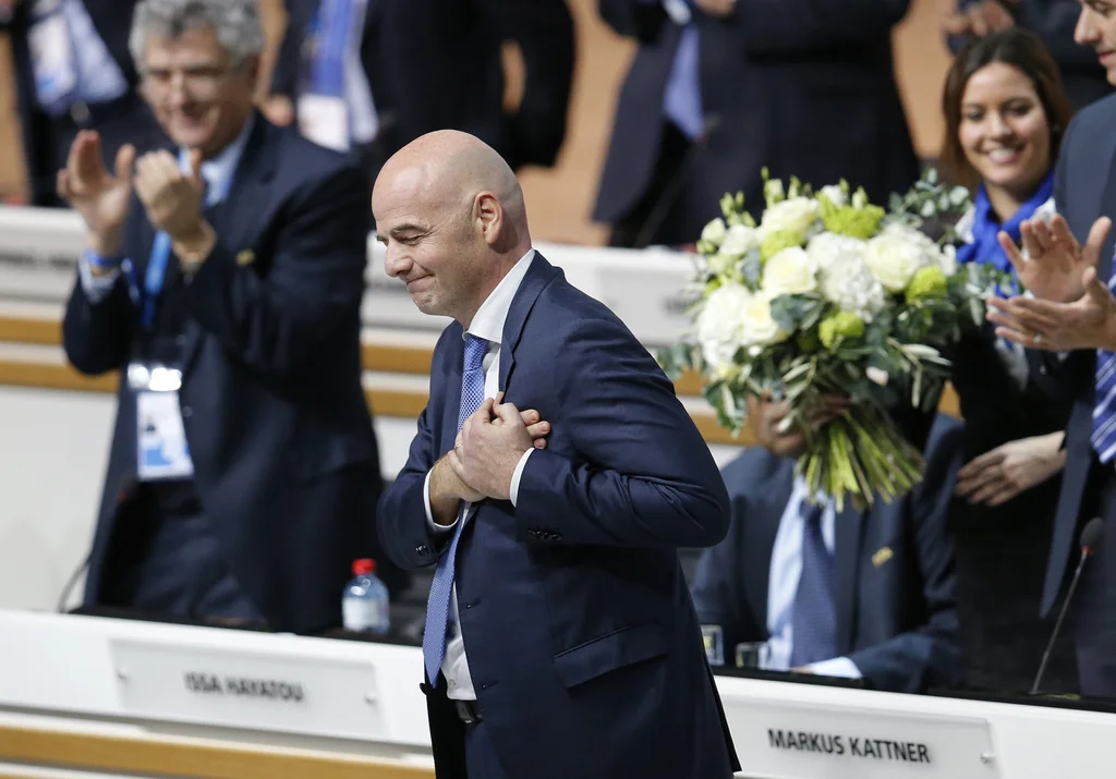Der Schweizer Gianni Infantino ist neuer Präsident der Fifa. (Foto: Keystone/AP, Michael Probst)
