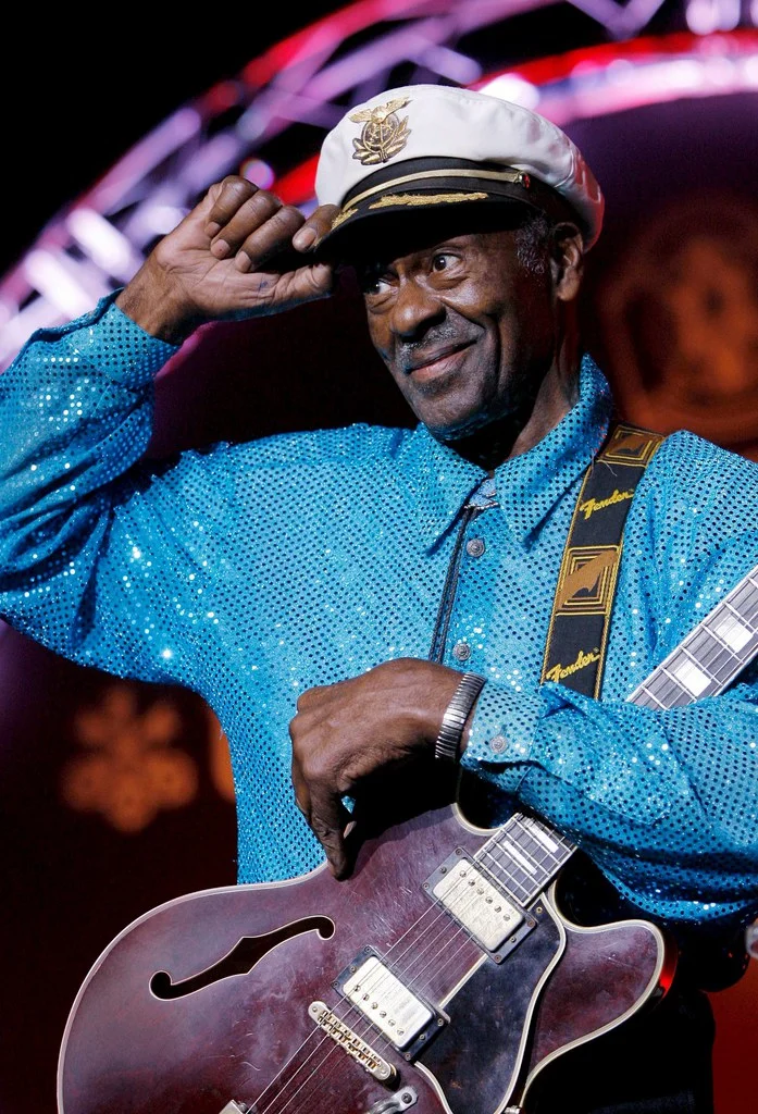 Chuck Berry am 13. November 2007 an der Avo Session in Basel. (Foto: Keystone/EPA/Peter Klaunzer)



