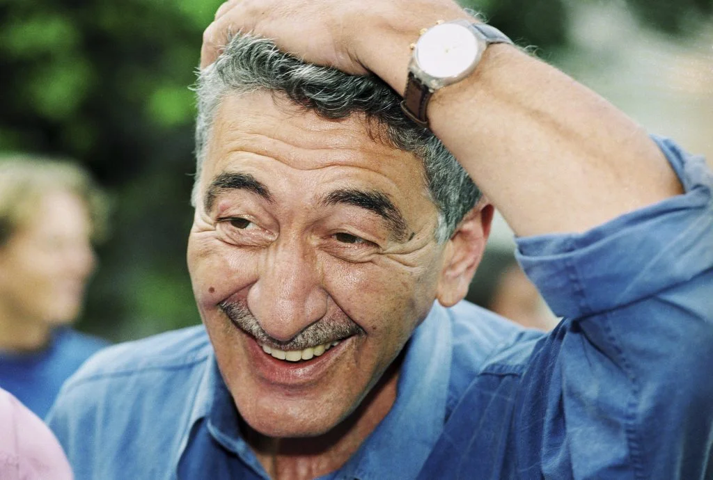 Daniel Schmid im August 1995 am Filmfestival in Locarno. (Foto: Keystone/Delay)