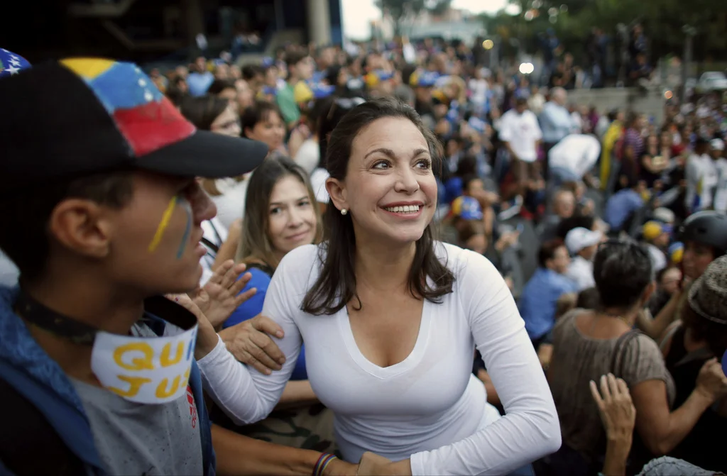 Maria Corina Machado (Foto: Keystone/AP/Ariana Cubillos)
