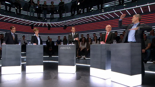 Die "Arena" vom 29. Januar 2016. (Bild: SRF)