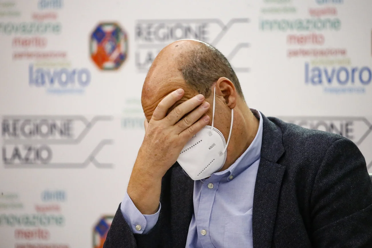 Nicola Zingaretti am Donnerstag in Rom (Foto: Keystone/EPA/Fabio Frustaci) 