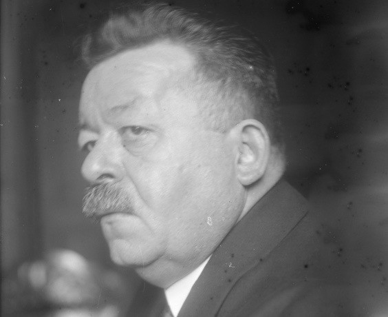 Friedrich Ebert (Bild: Deutsches Bundesarchiv, 15. Februar 1924, Fotograf: Georg Pahl, Bild Nummer 102-01112)
