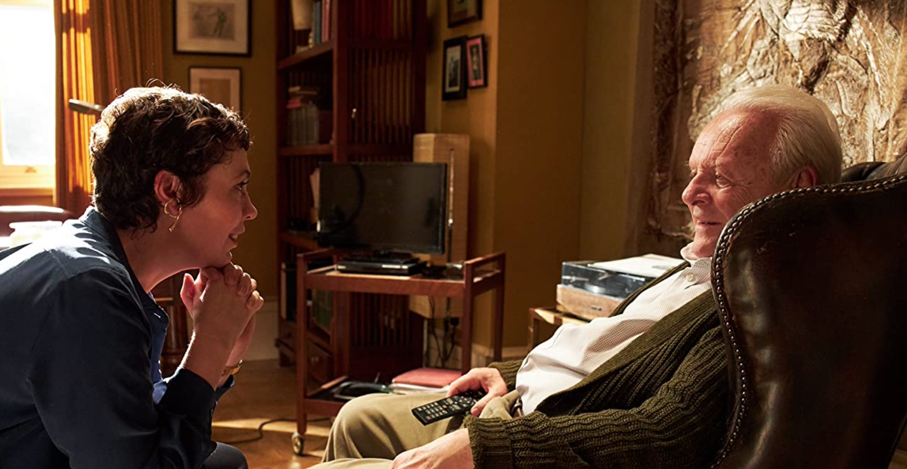 Olivia Colman und Anthony Hopkins in «The Father»