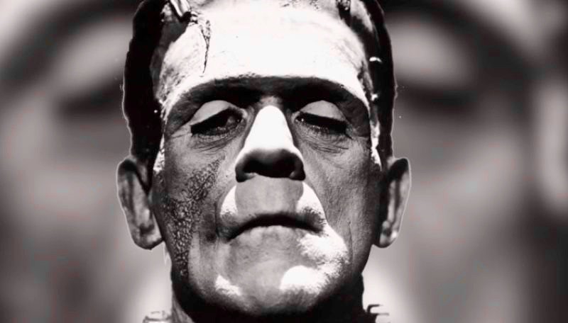 Boris Karloff in dem 1931 gedrehten Frankenstein-Film