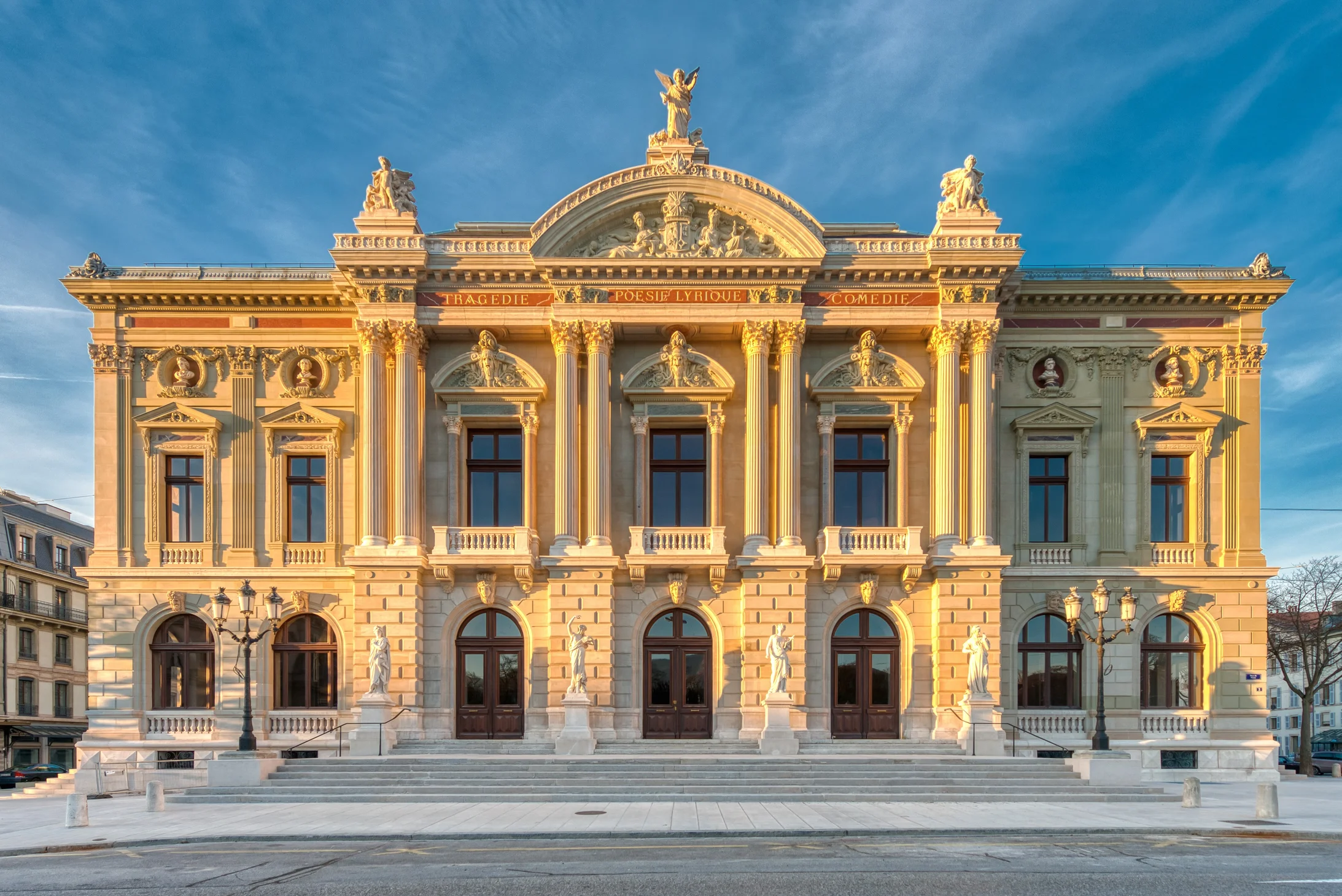 Jetzt wieder in voller Schönheit: das Grand Théâtre nach der Renovation; © GTG Fabien Bergerat