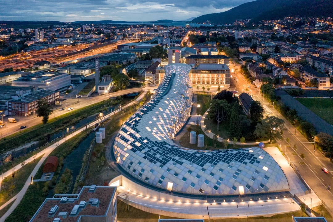 Swatch Headquarter in Biel (Copyright by Swatch)