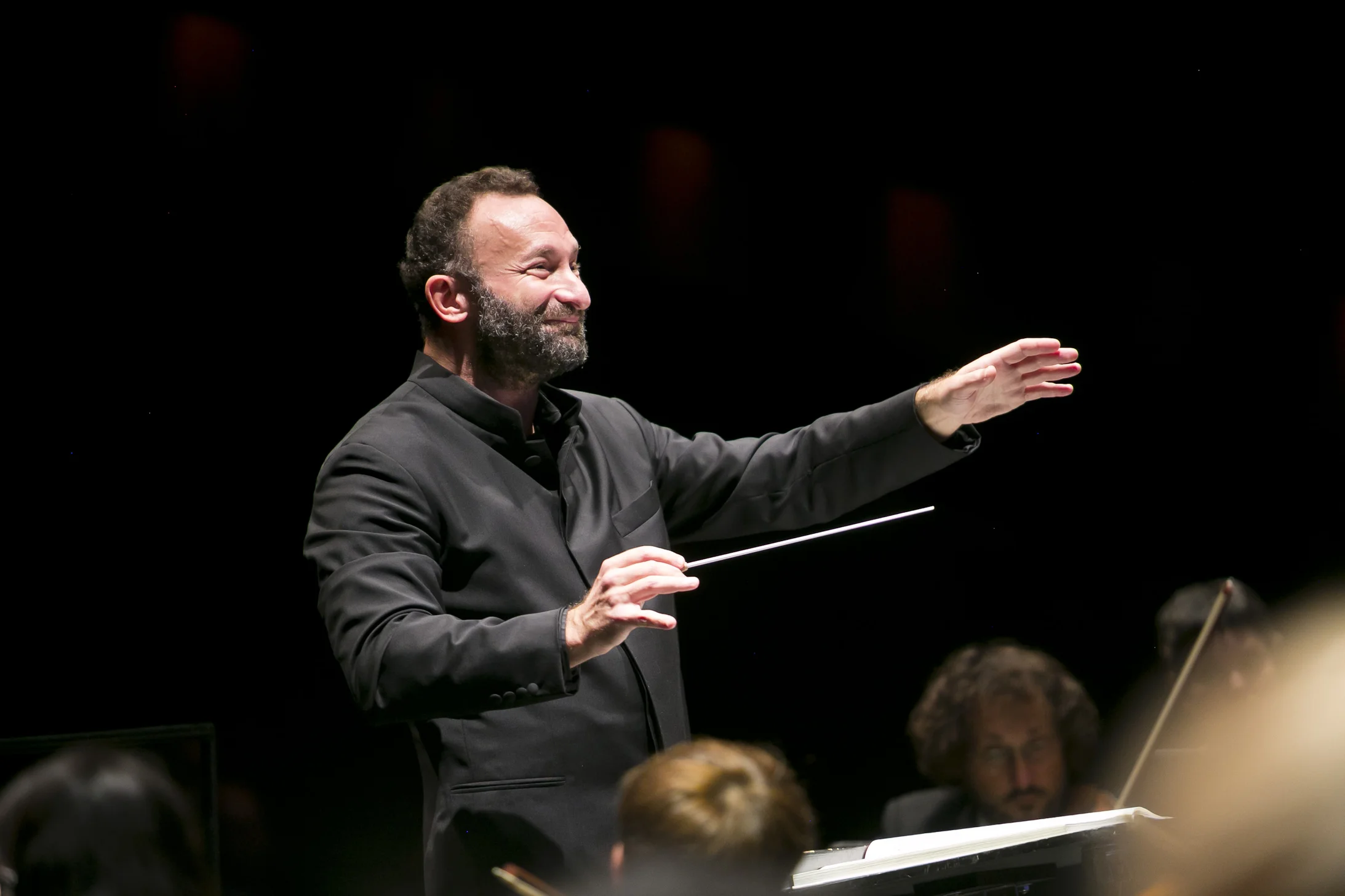 Kirill Petrenko, sichtbar zufrieden mit den Vorarlbergern  © Dietmar Mathis