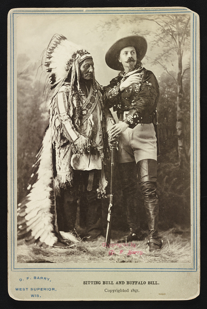 Sitting Bull und Buffalo Bill (Foto: Library of Congress, Washington)