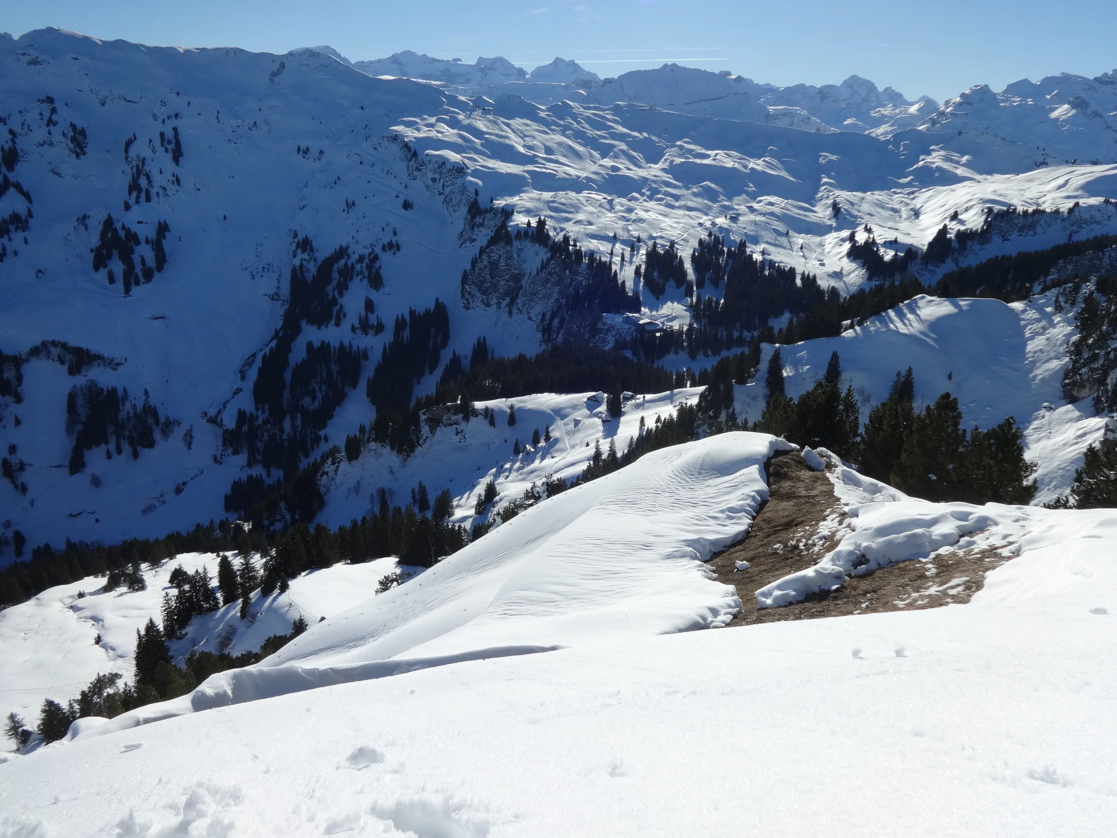 Blick vom Roggenstock nach Süden