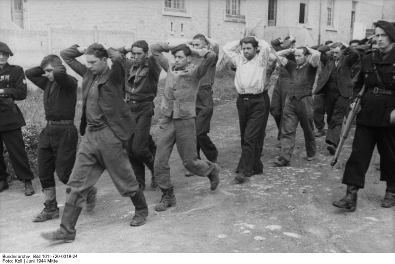 Deutsches Bundesarchiv, Propagandakompanien der Wehrmacht, Bild: 101I-720-0318-24, Fotograf: Koll, Mitte Juni 1944