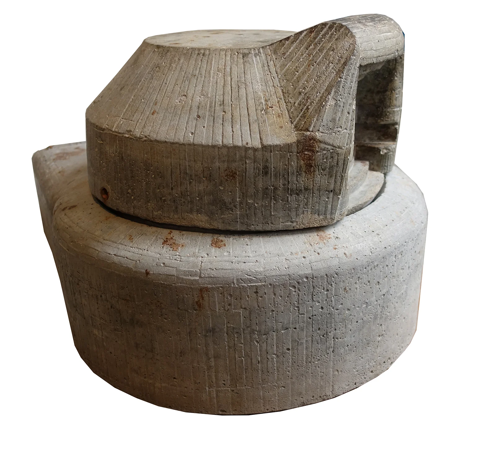 Betonmodell im Bunkermuseum Zoutelande, Holland. © Fabrizio Brentini, Journal 21