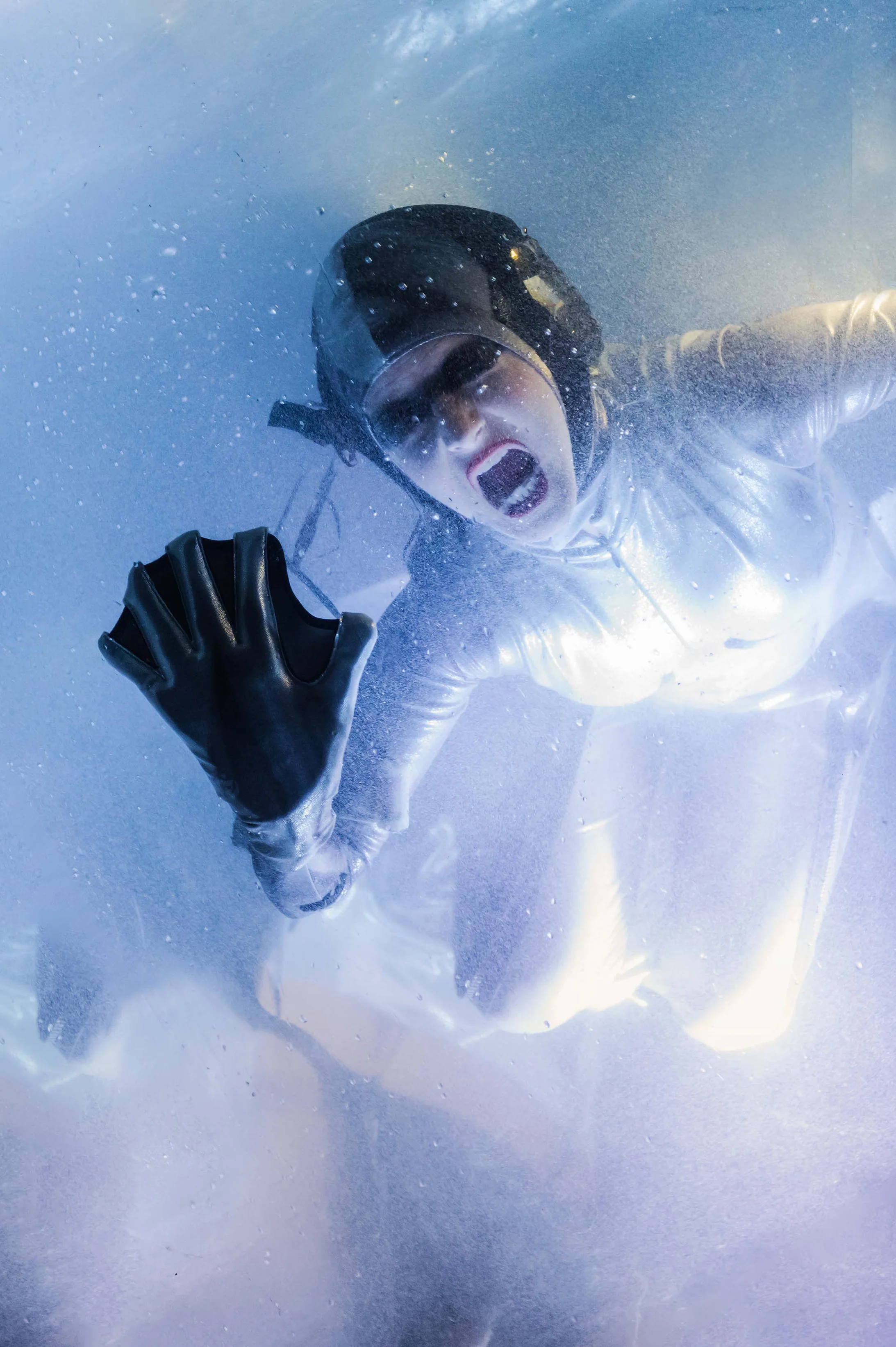 Carla Maffioletti in „Cantos de Sirena“  (Foto: Inge Höhn)