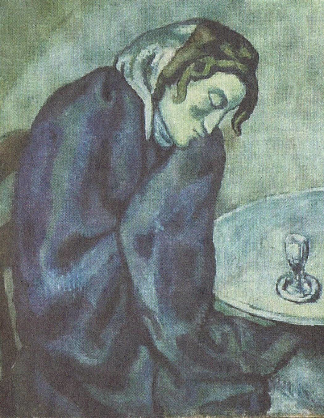 Picassos "Buveuse assoupie" 1902
