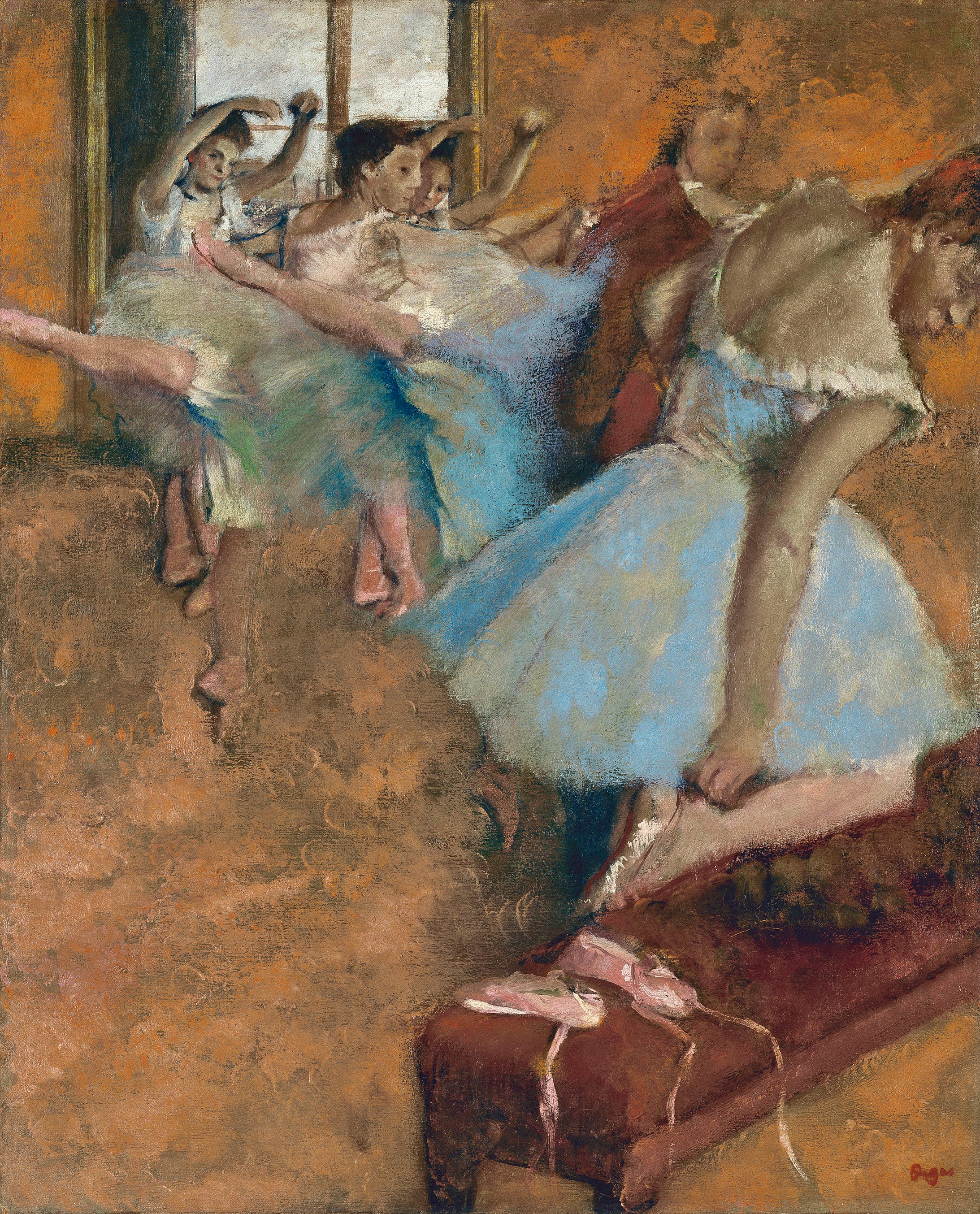 Edgar Degas, La Classe de ballet, 1880–1900, Foto: SIK-ISEA, Zürich, J.-P. Kuhn