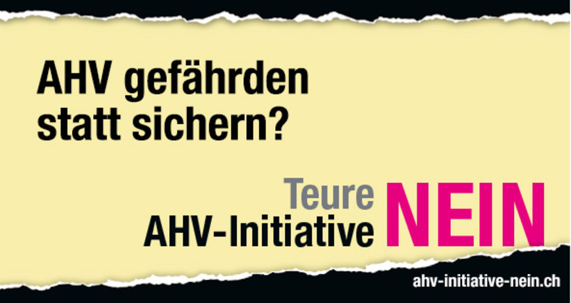 25. September: Die vom Gewerkschaftsbund lancierte Volksinitiative „AHVplus“ wird von 59,4 Prozent der Stimmbürgerinnen und Stimmbürger abgelehnt. In der Westschweiz und im Tessin wird die Vorlage angenommen. Die Initiative verlangte eine Anhebung der AHV-Renten um 10 Prozent.