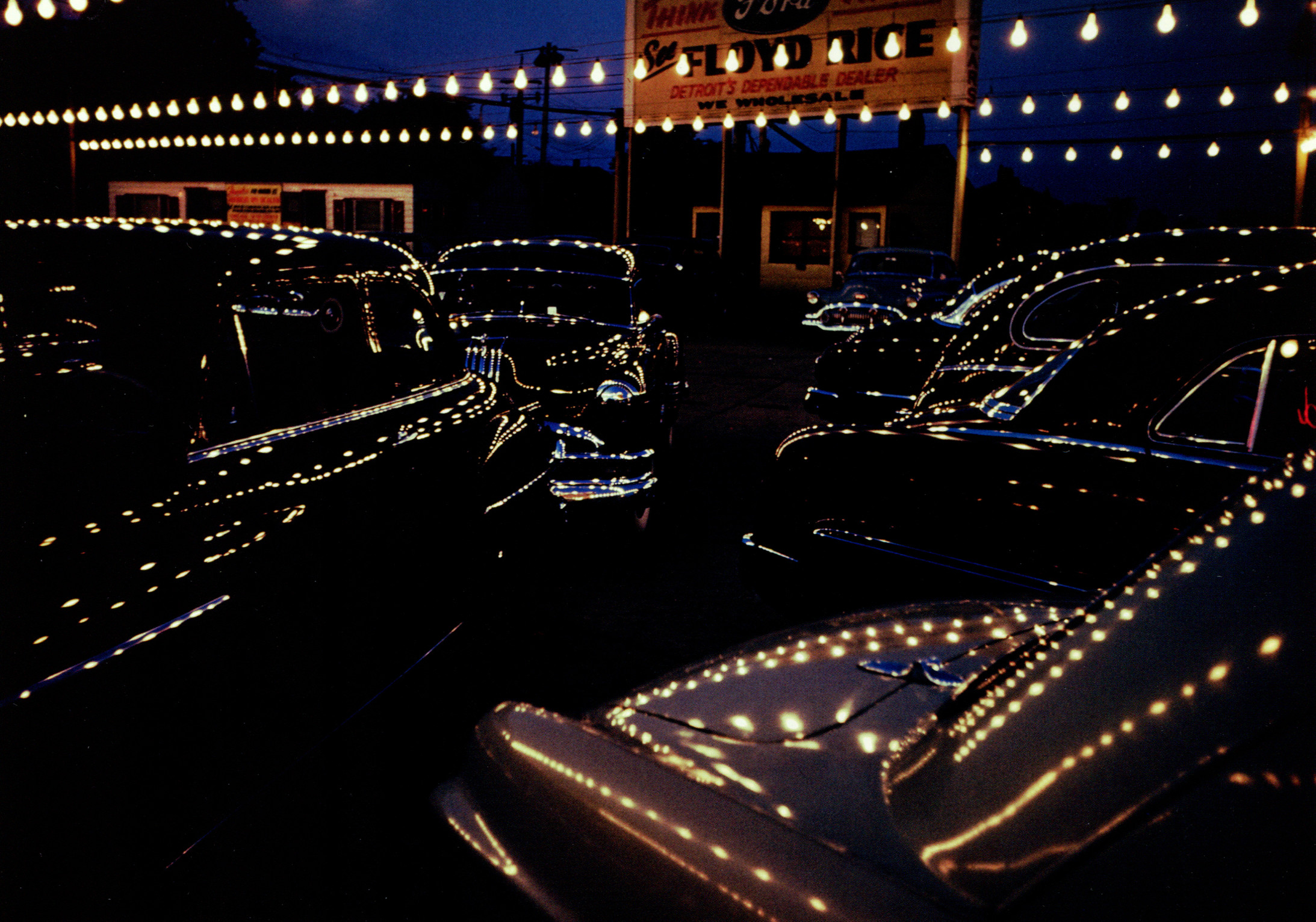 Auto-Occasionsmarkt, Detroit 1953, © Emil Schulthess / Fotostiftung Schweiz / Pro Litteris