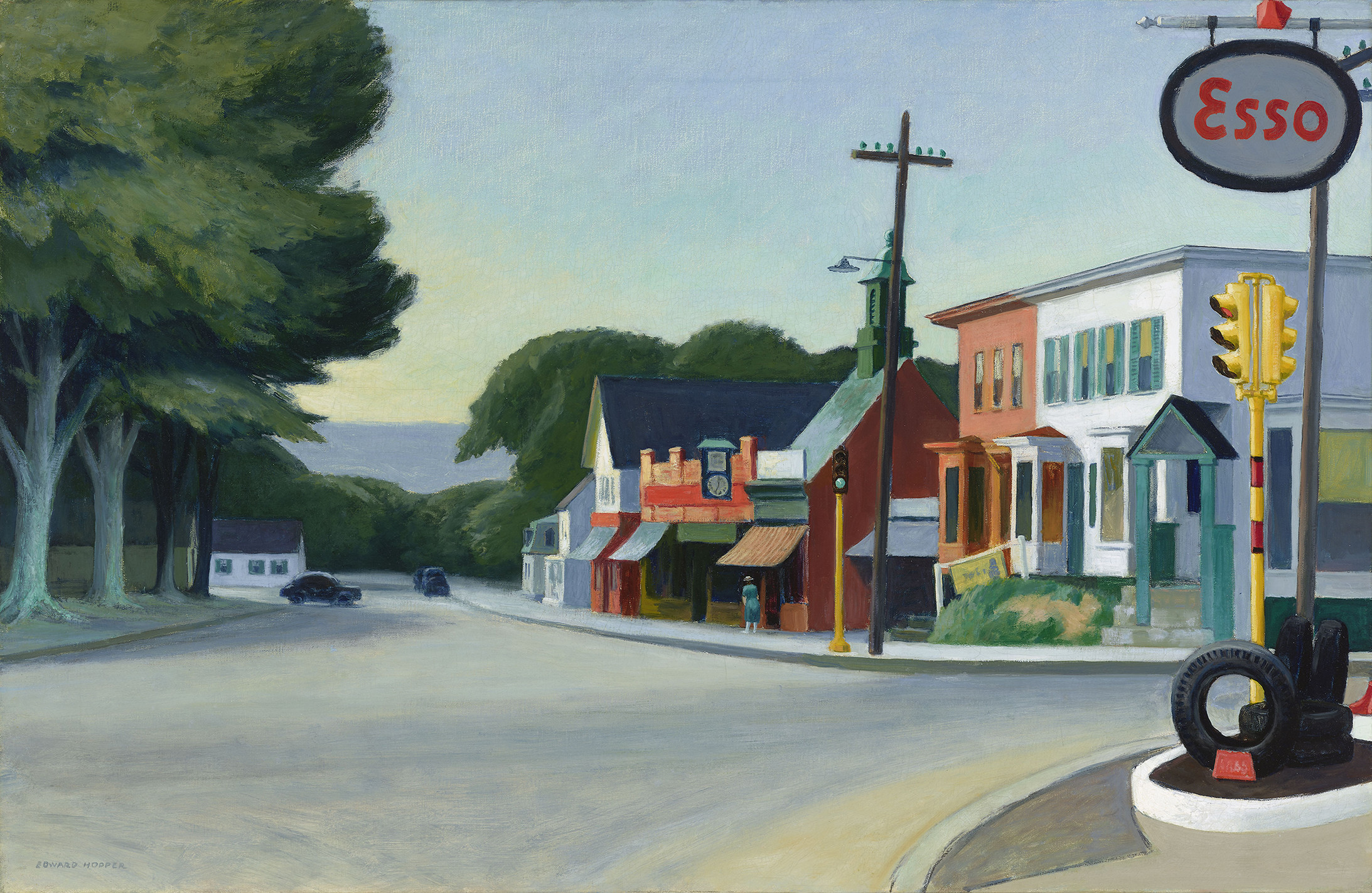 Edward Hopper: News Orleans, Öl auf Leinwand 66 x 101.6 cm, The Fine Arts Museums of San Francisco