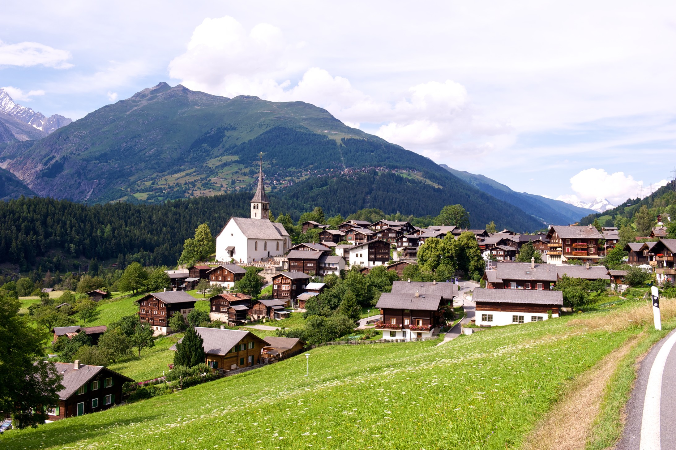 Das Walliser Dorf Ernen