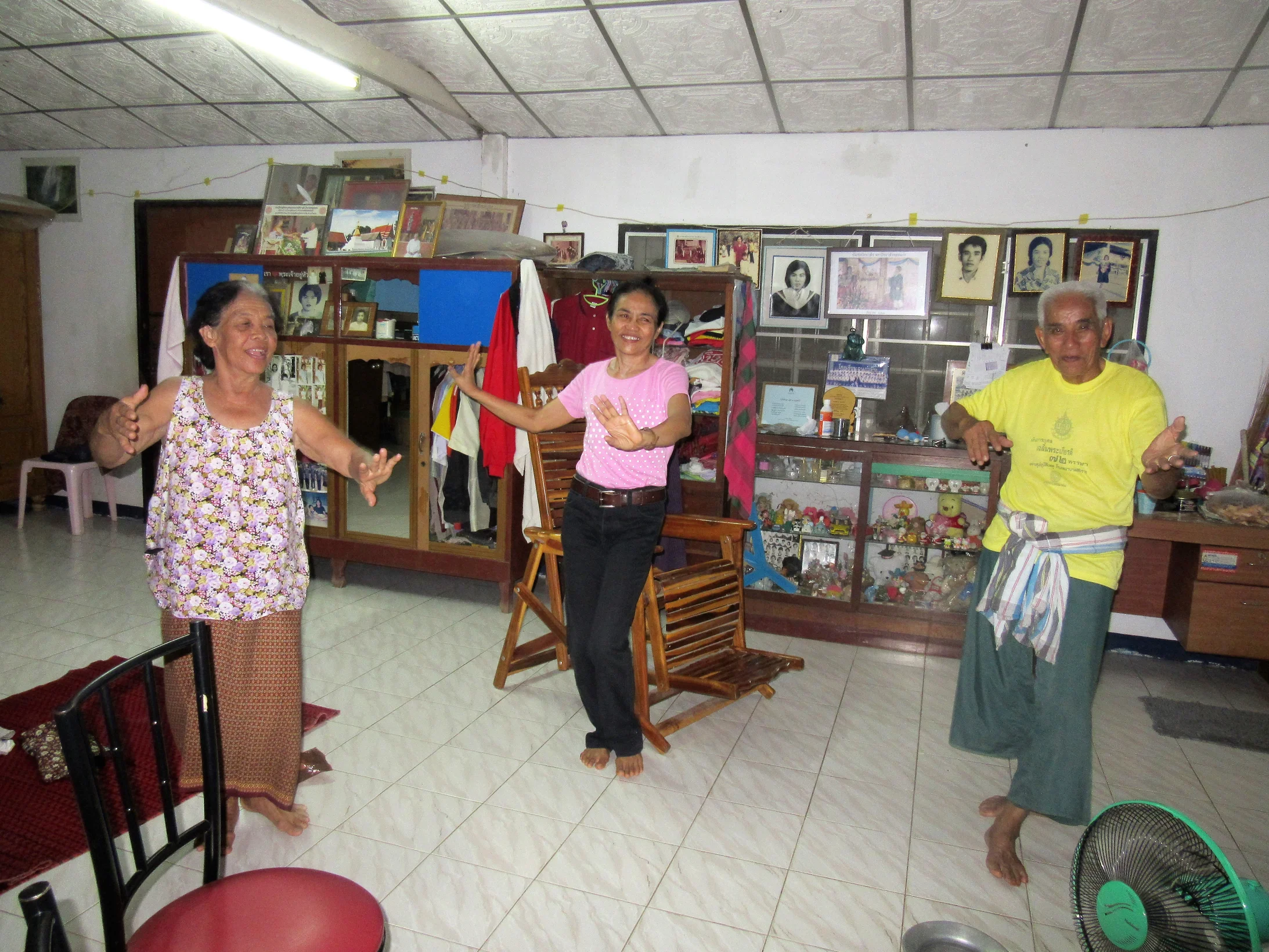 Meeporn mit ihren Eltern