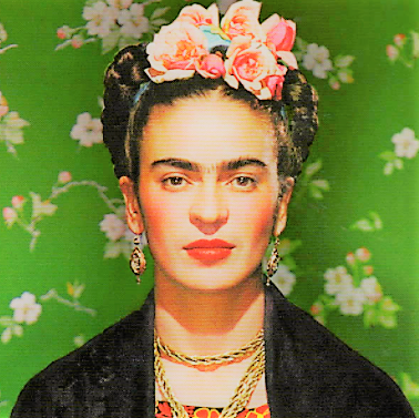 6. Juli 1907: Geburt von Frida Kahlo, mexikanische Malerin, verheiratet mit dem Maler Diego Rivera. Mit sechs Jahren erkrankt sie an Kinderlähmung. 1925 wird sie bei einem Busunglück schwer verletzt. Bis zu ihrem Lebensende verbringt sie die Tage in einem Ganzkörpergips oder Stahlkorsett. Im Bett beginnt sie zu malen. Sie ist heute eine Ikone des Surrealismus. (Foto: Frida Kahlo Museum, Mexiko-City)
