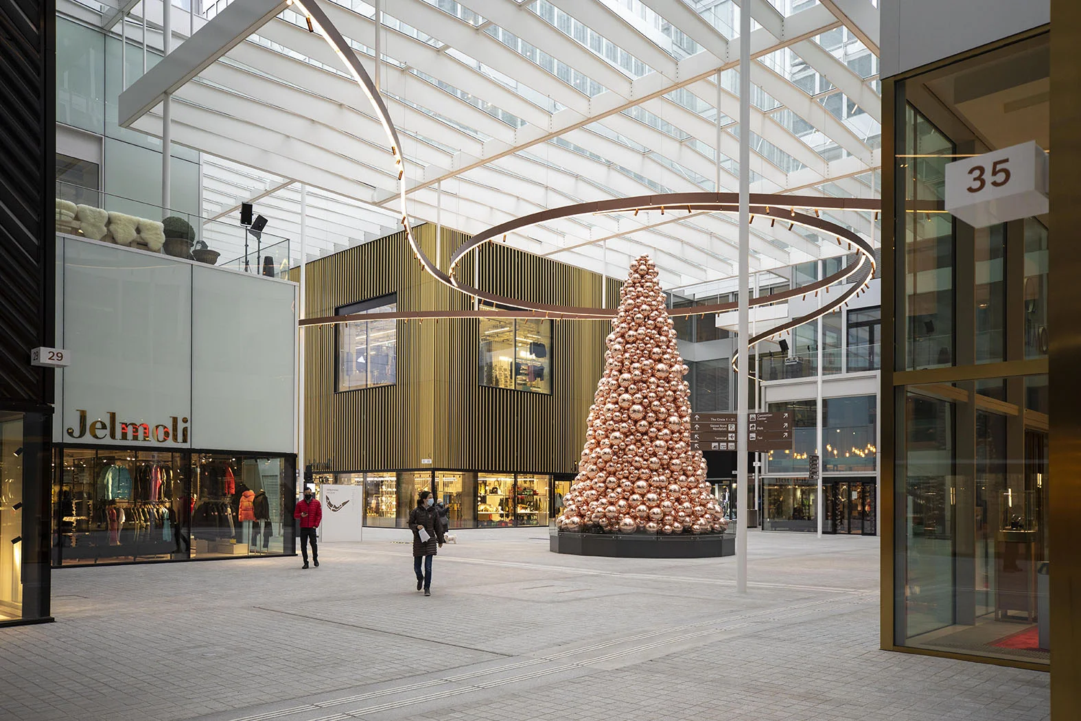 Hauptplatz des Circle – ©Flughafen Zürich AG