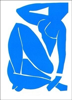 Henri Matisse, Scherenschnitt 1952