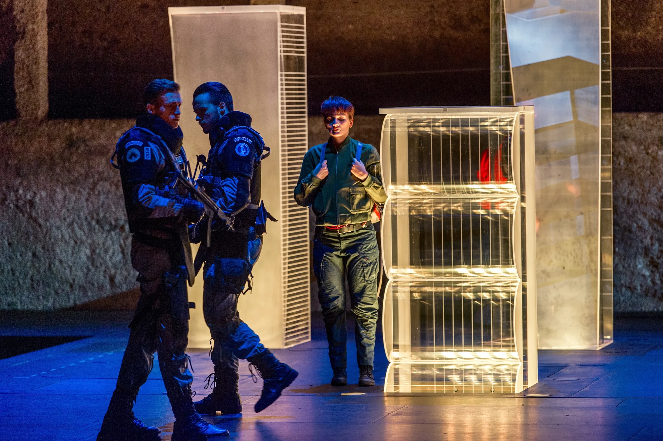 Als Terrorist unterwegs: Marianne Crebassa © Salzburger Festspiele, Ruth Walz