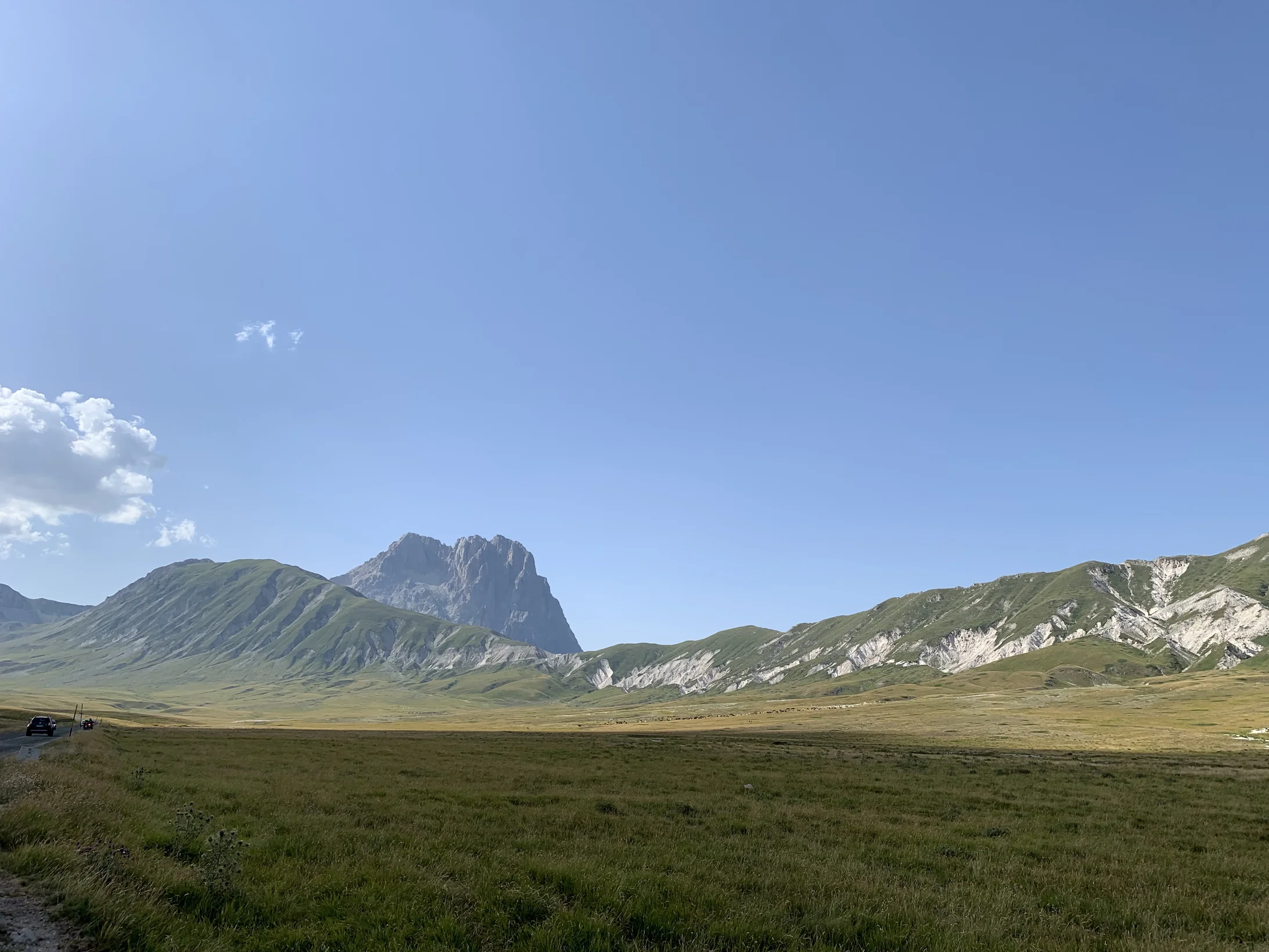 Der Corno Grande, 2913 Meter über Meer