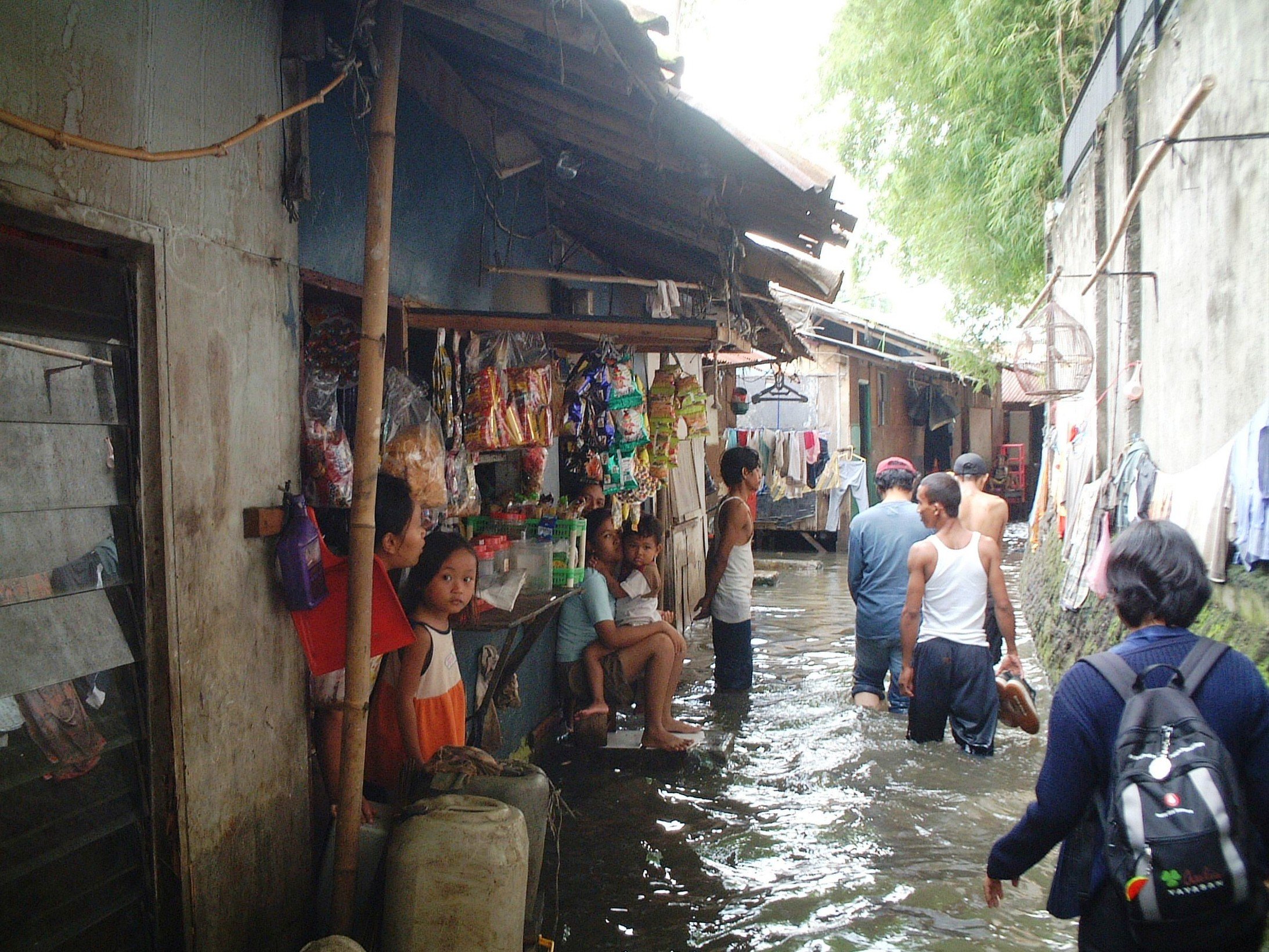 Überschwemmung in Jakarta