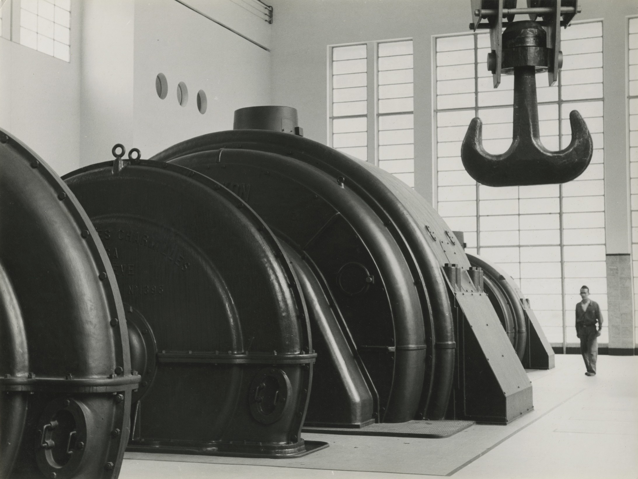 Kraftwerk Grande Dixence, 1942. © Jakob Tuggener-Stiftung