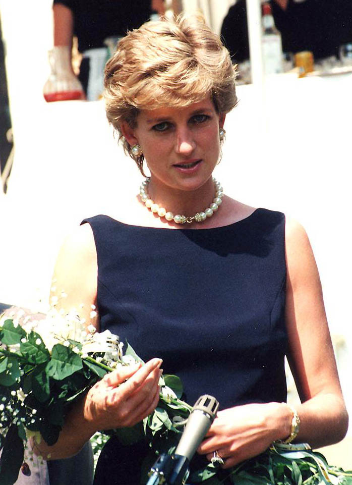 Diana, Princess of Wales, bei einer Preisverleihung 1995 (Foto: Wikimedia, Nick Parfjonov)

