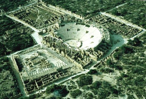Leptis Magna in Libyen
