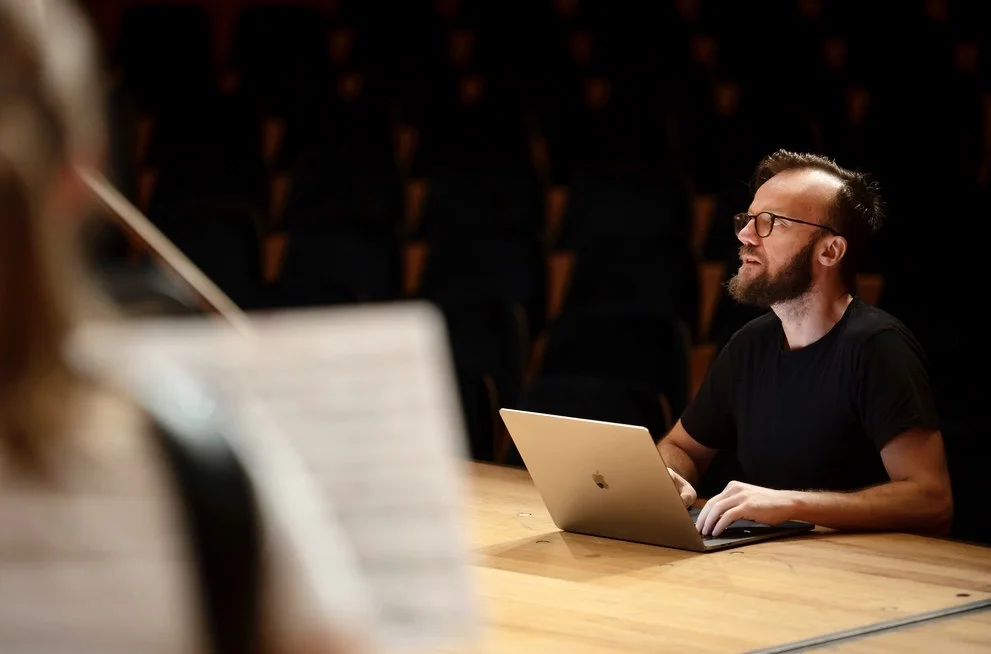 Oscar Bianchi während der Probe (Foto: © Priska Ketterer/Lucerne Festival)