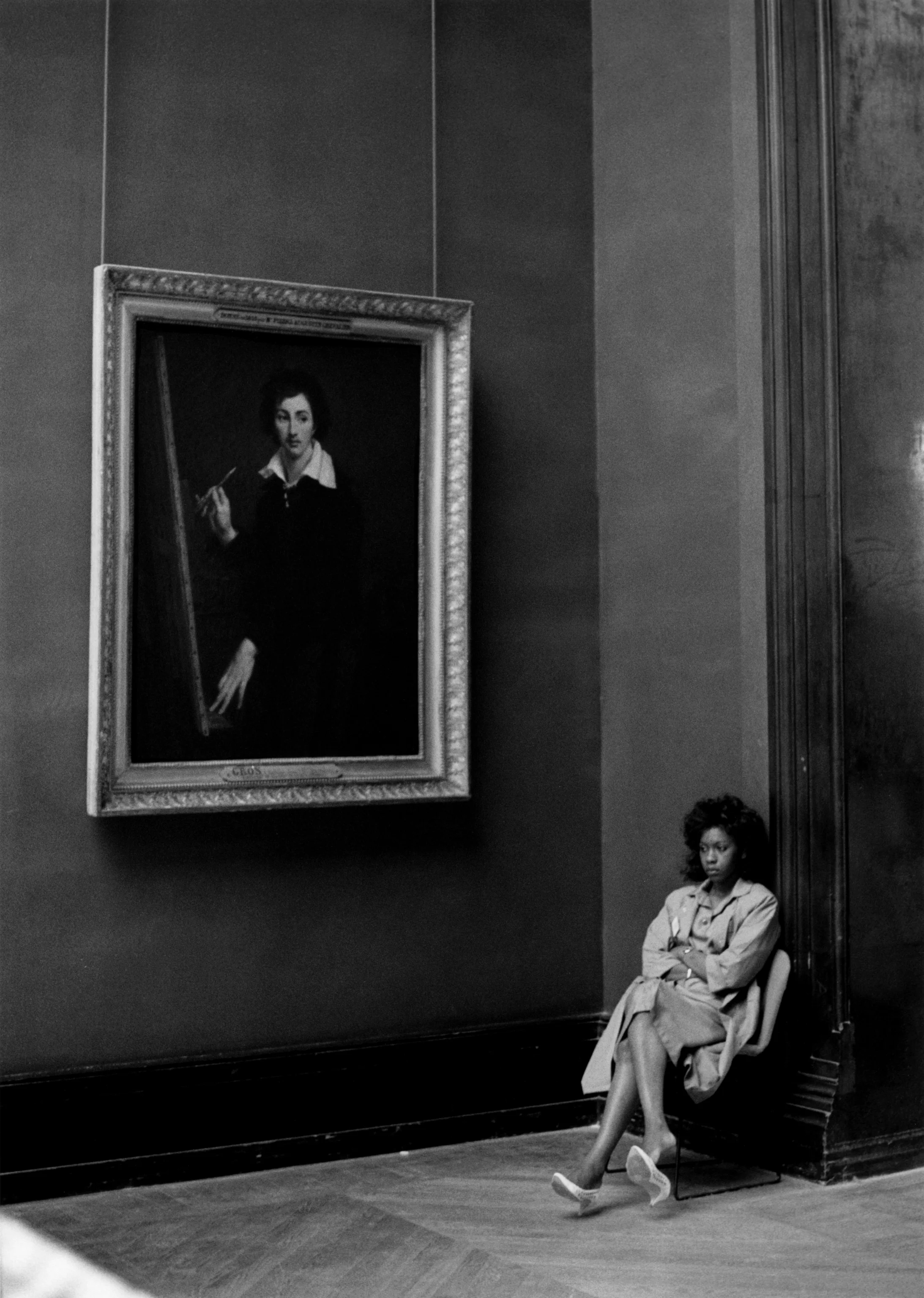 Louvre, Paris 1987 ©Barbara Klemm