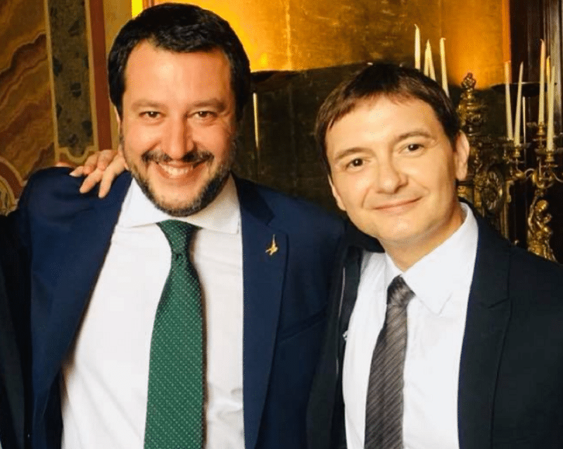 Salvini und Luca Morisi 